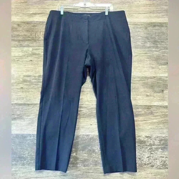 Talbots Pants - Talbots Navy Women’s Dress Pants Size 18 wide petite